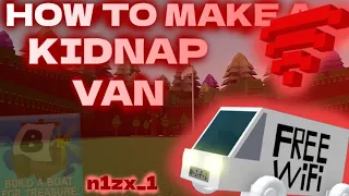 How to make a van in Build a boat for treasure (TUTORIAL)