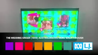 The Wedding Singer (1999) Australian DVD Menu Walkthrough