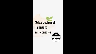 ¿Lograr una Salsa bechamel o blanca? Te enseño! #cienciaycocina #shorts