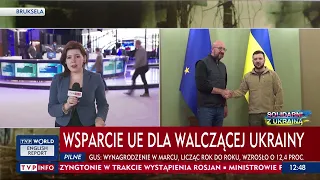 Ukraina coraz bliżej członkostwa w UE. Relacja red. Dominiki Ćosić