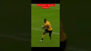 Dwayne Chambers plays some rugby #rugby #rugbyhits #sport #animal