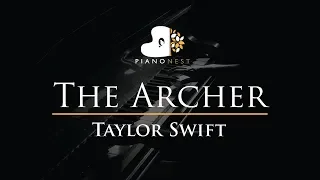 Taylor Swift - The Archer - Piano Karaoke / Sing Along Cover with Lyrics