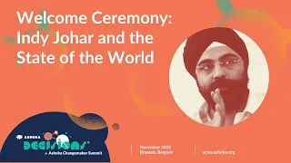 Indy Johar -  Keynote at the Ashoka Changemaker Summit