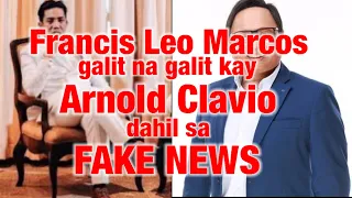 Arnold Clavio nasampulan ng maanghang na salita ni Francis Leo Marcos dahil sa Fake News!