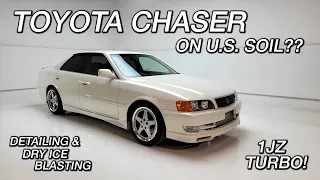 RARE Toyota Chaser Tourer V Paint Correction and Dry Ice Cleaning