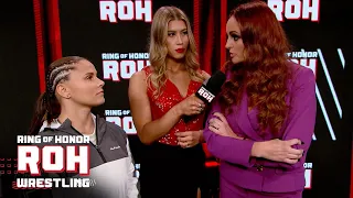 Leyla Hirsh Wants To Work With Maria Kanellis | ROH TV 10/26/23