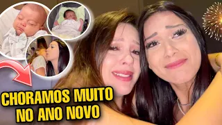 PRIMEIRO ANO NOVO COM NOSSOS FILHOS!!! *choramos muito* 😭💛