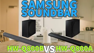 HW-Q800B vs HW-Q800A | SAMSUNG Soundbar | Full Detailed Comparison | Specifications & Review