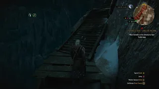 Witcher 3- Stairs up to Kaer Trolde Citadel