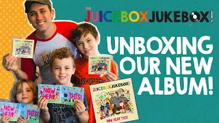 "NOW HEAR THIS!" new CD! Album unboxing at home with The Juicebox Jukebox 2020