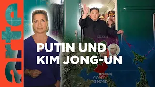 Putin und Kim: eine Reise und mehrere Botschaften | Mit offenen Karten - Im Fokus | ARTE