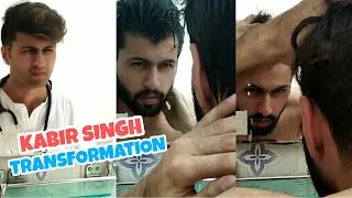 KABIR SINGH TRANSFORMATION #reel | Rakshit Kohli #shorts #shortvideo