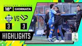 Como vs Palermo 3-3 | Secondo tempo pirotecnico al Sinigaglia | HIGHLIGHTS SERIE BKT 2023 - 2024