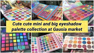 Cute cute colourful eyeshadow palette in reasonable price || Gausia market makeup collection 2022