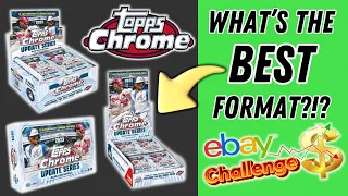 I Opened Every 2023 Topps Chrome Update Format To Find Out Which One Is BEST! eBay Challenge!