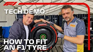 How Are F1 Tyres Fitted? | Tech Talk | Crypto.com