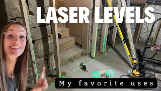 My Favorite Uses for a Laser Level - DOVOH 360 Self Leveling