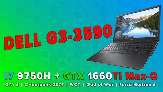 DELL G3 3590 Review - tests in GTA 5, Cyberpunk 2077, WOT, God of War, Forza Horizon 5 games