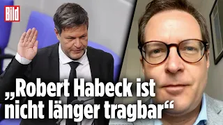 Strom-Schwindel von Robert Habeck: „Der Wirtschaftsminister belügt das ganze Land“ | BILD Live