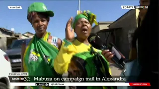 2024 Elections | Mabuza lauded by loyalist ANC member on Alexandra campaign trail