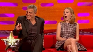 George Clooney May Get Arrested For Prank On Brad Pitt - The Graham Norton Show