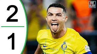 Al Nassr vs Damac 2-1 Highlights | CRISTIANO RONALDO SUPER FREE KICK