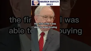 stock going down is a good thing unless the company itself losing value | warren buffett #shorts