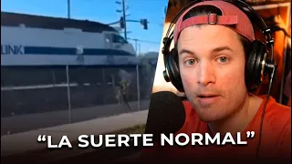 Este hombre ha tenido SUERTE NORMAL.