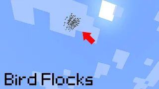 Flocking Simulation in Minecraft (Boids)