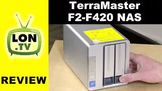 TerraMaster F2-420 / F4-220 NAS Review - $299 with Intel Processor