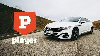 Ő lenne a kombi Passat következő szintje? - VW Arteon Shooting Brake - Player.hu