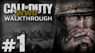 Прохождение Call of Duty: WWII — Миссия №1: ДЕНЬ ВЫСАДКИ (Нормандия, Франция)