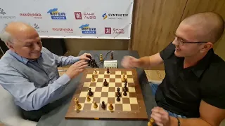 Олександр Бєлявський GM, SLO- Мілош Шпар IM, POL. Saint Charbel Chess Cup’23