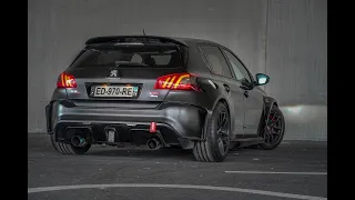 308 Gti rc, driving with go pro