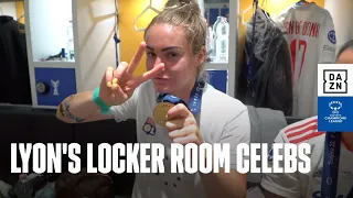 Inside The Olympique Lyonnais Changing Room After Their Sensational UWCL Final Win Over Barcelona