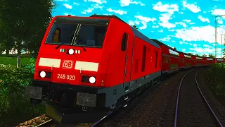 Allgäubahn | RE76 2xBR245 München Oberstdorf | SIGNALSTÖRUNG | TRAIN SIMULATOR 2021 ☆