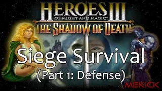 Heroes of Might and Magic III: Siege Survival Challenge 1v7 (200%) [Part 1]