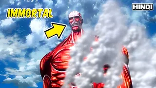 (8) Humanity Is Attacked By Giant Humanoid Titans Eating People Alive Explained in Hindi