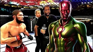 UFC 4 Khabib Nurmagomedov Vs. Marvel Vision Ea Sports UFC 4 Epic Fight