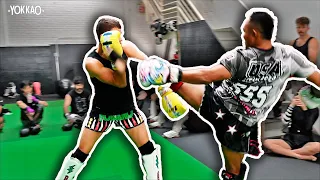 From Laughs to Punches: Inspiring Spars with Muay Thai Pro Fighters in NYC!