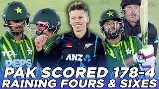 Pakistan Scored 178-4 Runs | Shadab Khan's Sublime Innings vs New Zealand | T20I | PCB | M2E2A