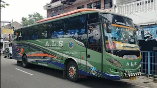 JAM MEPET..‼️TAK SEMPAT NAIKKAN PENUMPANG DARI POOL...‼️BUS ALS 227 MENUJU KOTA MEDAN