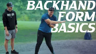 Backhand Form Basics - Beginner's Guide to Disc Golf