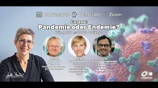 Webinar #48 "Corona: Pandemie oder Endemie – Wie geht es 2022 weiter?"