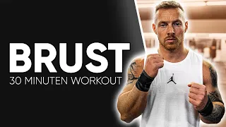 Extremes Brust Workout mit NUR LIEGESTÜTZE (30 Minuten Push Up Varianten ohne Geräte)