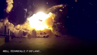 How Not to Land an Orbital Rocket Booster | SpaceX Compilation