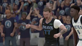 Dallas Mavericks vs Minnesota Timberwolves NBA Western Conference Finals 2024 Game 2 (NBA 2K24 Sim)