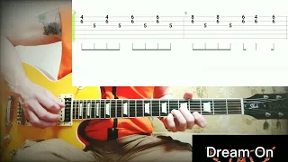 Dream On | Aerosmith | Intro tabs | by GuitarGasm