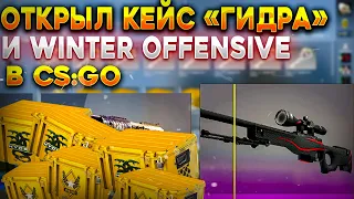 ОТКРЫЛ КЕЙС ГИДРА И WINTER OFFENSIVE В КС ГО  ОТКРЫТИЕ КЕЙСОВ В КС ГО (CS:GO)