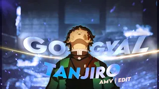 [TANJIRO]- go gyal (AMV | EDIT ) demon slayer edit { alight motion} free preset!